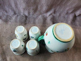 5 Piece Gmundner Keramik Pitcher and Tumbler Set