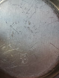 Woodbury Pewter Glass and Pewter Jam Jar with Saucer