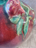 Majolica Fruit Vase