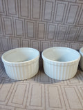 Set of 4 Crate & Barrel Ramekins