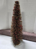 Bottle Brush Style Table Top Christmas Tree