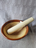 Japanese Suribachi and Pestle Bowl Set