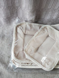 Traveling Mesh Toiletry Bag Set APPEARS UNUSED