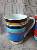 Pair of Lenox DKNY Mult-Colored Mugs (B)