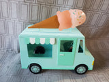 Metal Ice Cream Truck Figurine
