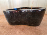 G- Clover Shaped Heavyweight Glazed Terracotta Planter