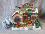 Coventry Cove "Noel's Christmas Shop" Lighted House WORKS (K)