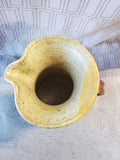Signed Pottery Pitcher