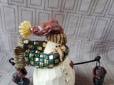 The Boyds Collection Carvers Choice Snowman Figurine