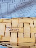 Longaberger Woven Cracker Basket