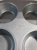 Pair of Wilton Nonstick 6 Cup Cupcake Pans