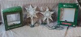 Pair of Star Tree Toppers WORKS