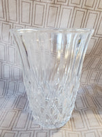 Val St. Lambert Crystal Vase