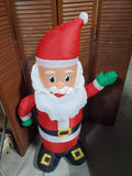 Holiday Living 4 FT Airblown Waving Santa Inflatable WORKS