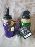Pair of Hocus Pocus Sanderson Sisters Light Up Bottles WORKS