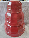 Williams-Sonoma Emile Henry Ceramic Maroon 3 Piece Nesting Bowl Set