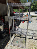 Metro 4-Tier Chrome Wire Shelving Unit