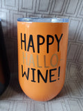 Pair of Halloween Metal Wine Tumblers