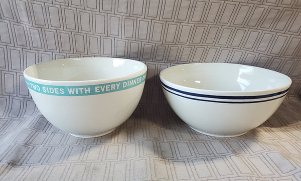 Pair of Lenox Kate Spade "Order's Up" Mixing Bowl