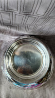 (B) Silverplate Footed Punch Bowl