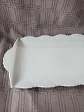 Peppertree Tabletops Scalloped Edge Serving Tray