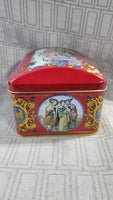 Schumann Tin Cookie Music Box WORKS