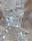 Baccarat Crystal Poodle Paperweight