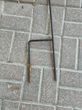 6' Iron Shepherds Hook Plant Hanger w/Decorative Bird
