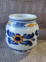 Signed Ceramic Hand Painted Vase