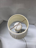 Blue and White Ceramic Candle Style Lamp, Works