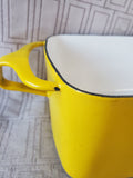 Dansk Yellow Enamel Loaf Pan