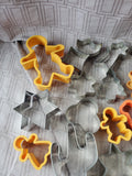 Lot of Cookie Cutters and Molds