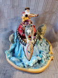 Maruri Limited Edition Santa's World Travels Collection "Rapid Delivery" Figurine