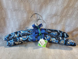 Set of 3 Vera Bradley "Windsor Navy" Pattern Hangers UNUSED