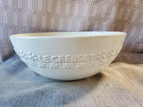 Le Creuset Cotton White Fleur Serving Bowl