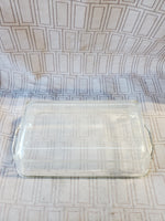 Fire-King Clear Glass Loaf Pan