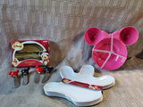 Lot of Disney Mickey and Minnie Mouse Kitchen Items
