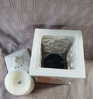 White Ceramic Lantern