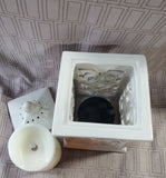 White Ceramic Lantern
