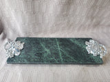 Marble Grapevine Rectangular Cheese Tray