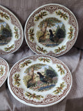 Set of 4 Royal Stafford Turkey Dinner Plates