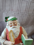 Gorham Norman Rockwell Inspirations in Porcelain "Yuletide Reckoning" Figurine