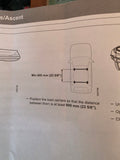 Volvo (Thule) UNIVERSAL Roof Cargo Box Atlantis/Ascent w/Straps and Keys