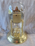 Royale Quartz Glass Dome Clock UNTESTED