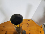 Vintage Tall Brass Storage Tube