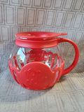 Glass and Plastic Microwave Popcorn Popper
