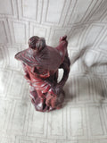 Hand Carved Asian Inspired Man Figurine (A)
