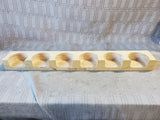 Set of 4 Williams-Sonoma Wooden Wall Hanging Spice Racks