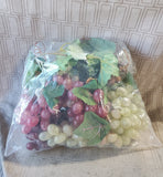 Faux Grape and Grapevine Lot