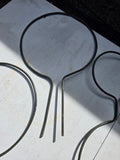 4-Piece Green Metal Plant Supports